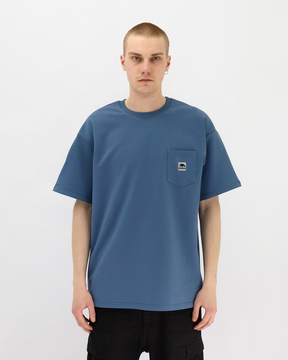 Футболка ANTEATER Phat Pocket 220 Синяя
