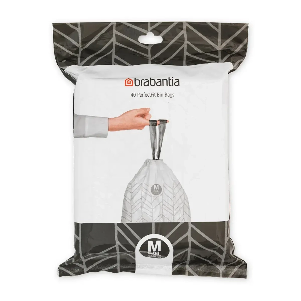 Brabantia Мешки для мусора M 60л 40 шт.