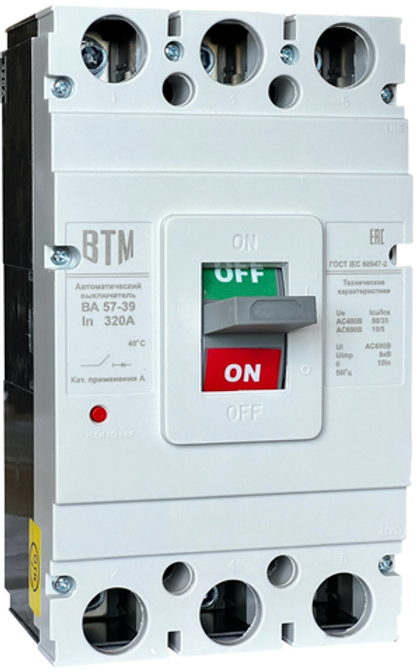 ВА 57-39 автоматический выключатель на 320А