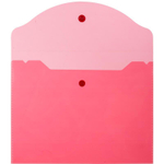 Папка-конверт на кнопке ассорти А5 180 мкм