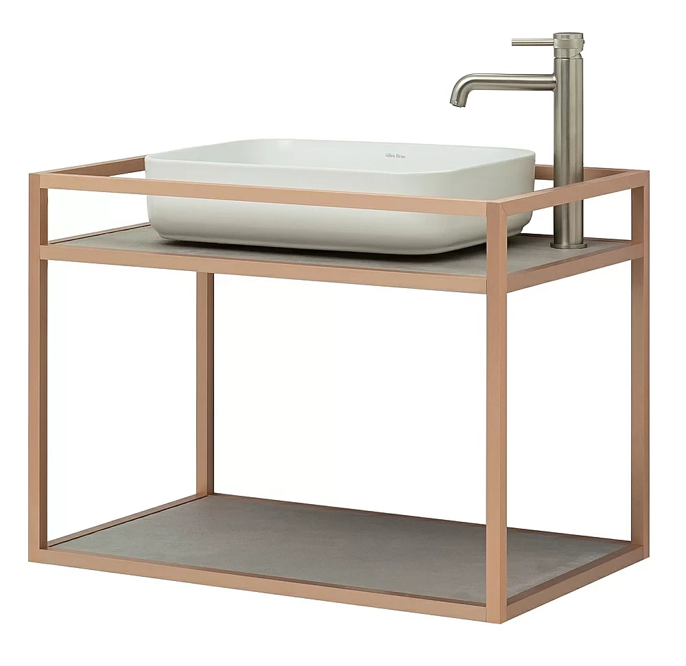 Консоль с раковиной Allen Brau Liberty 75 1.33001.60 медь