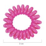 Резинки для волос НАБОР 5 шт., диаметр 4 см, пружинка, оттенки розового, MONTE VITA, 457060