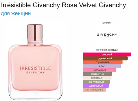 Givenchy Irresistible Rose Velvet 80 ml (duty free парфюмерия)