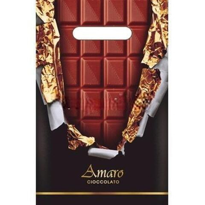 Пакет с прорубной ручкой ПВД 20х30 (30 мкм) "Глори" (100/2000 шт.) Интерпак