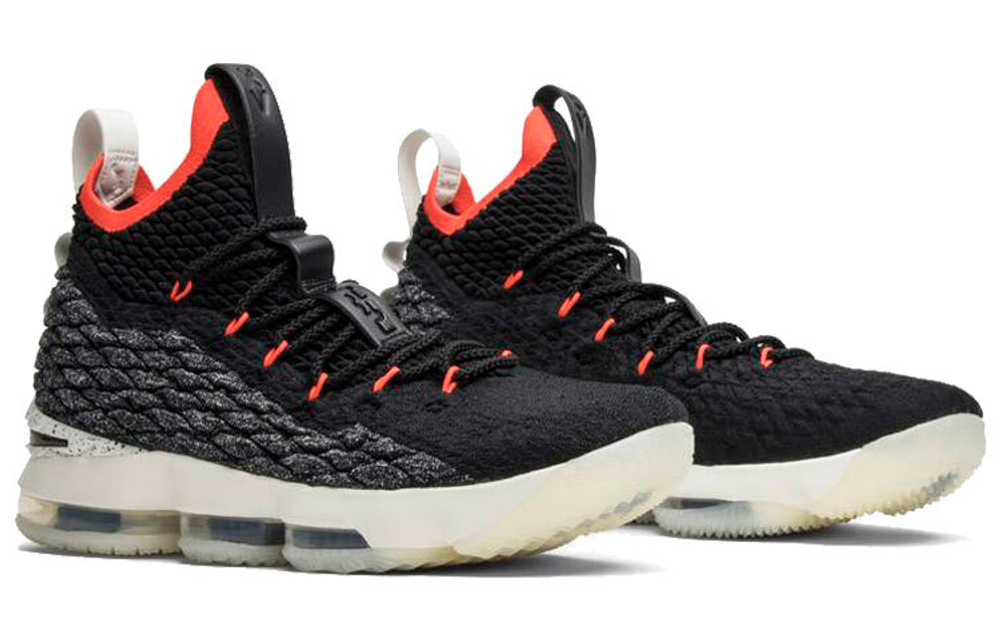Кроссовки Nike Lebron 15 Black Bright Crimson