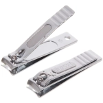 Кусачки для ногтей «Manicure set», цвет металл 6см (стикер на минивложение)