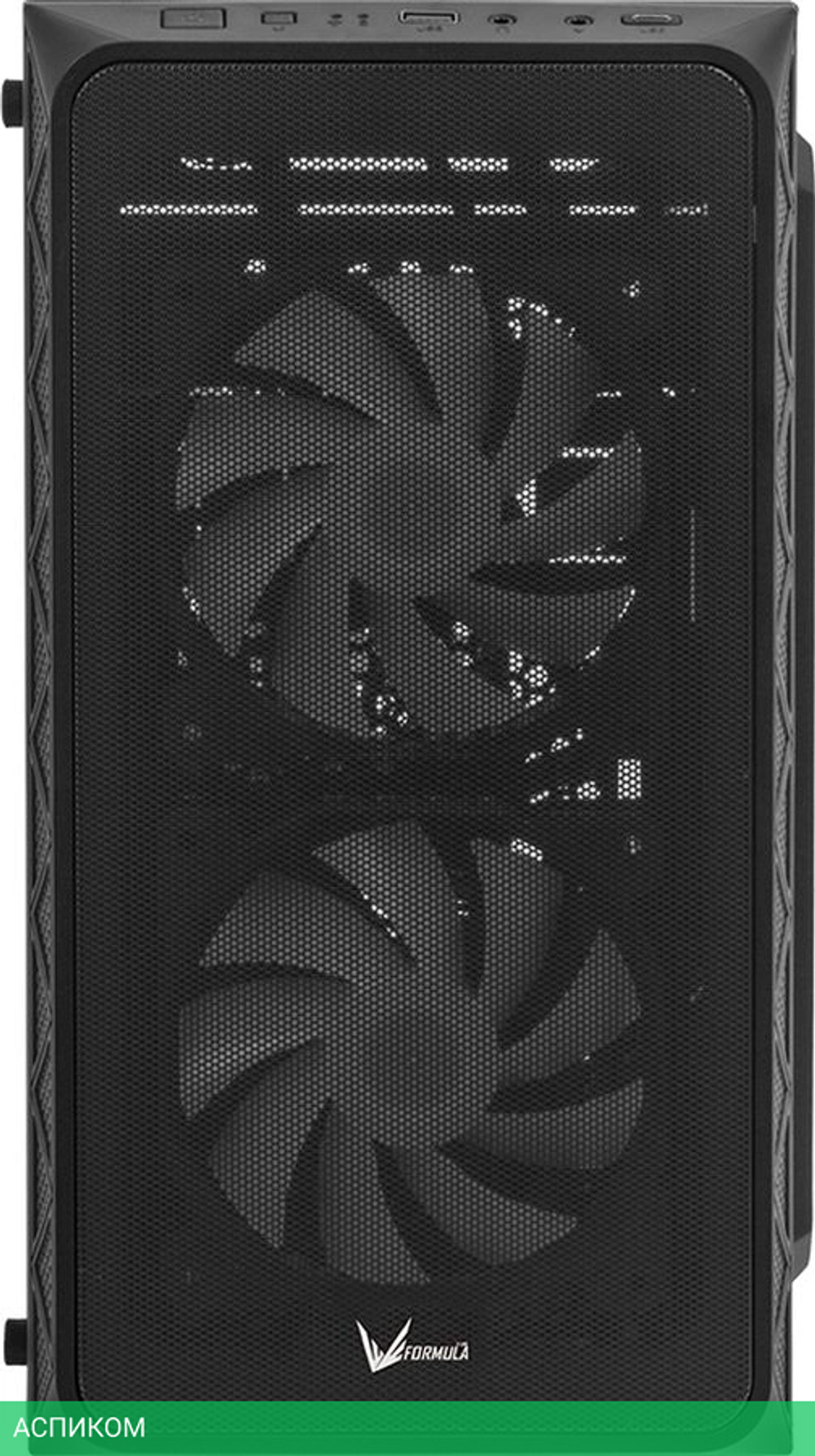 Корпус Formula V Line Air Mesh G4 без БП черный