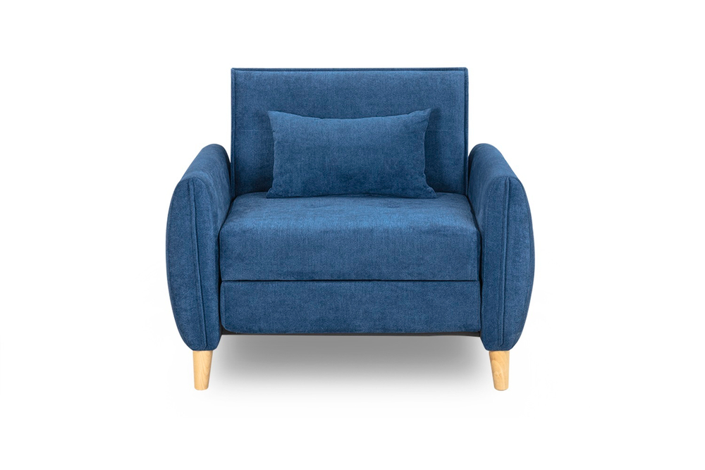 Кресло еврокнижка Анита, Синие