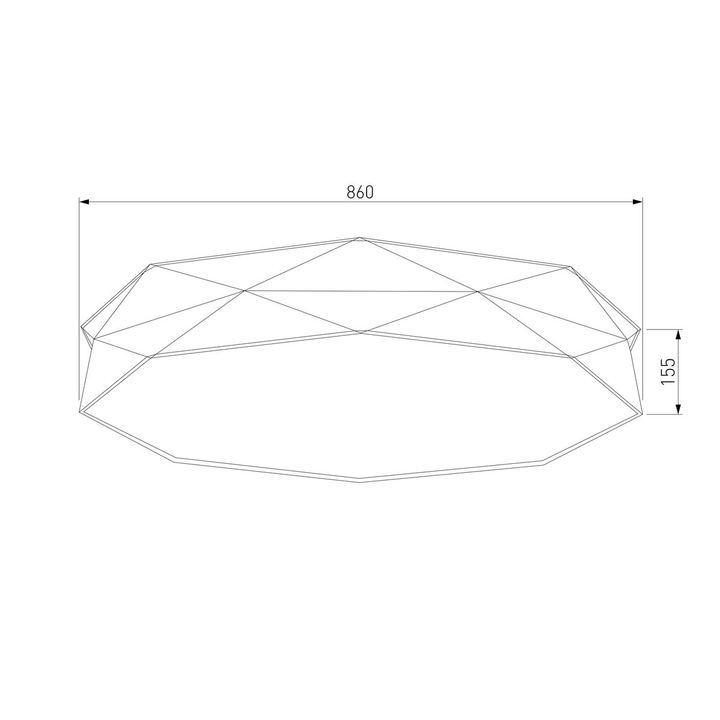 Потолочный светильник TK Lighting 6196 Kantoor Nature