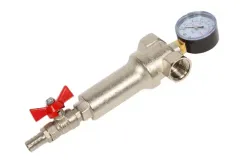 Фильтр самоочищающийся ALTSTREAM ВР 3/4" с манометром 36478