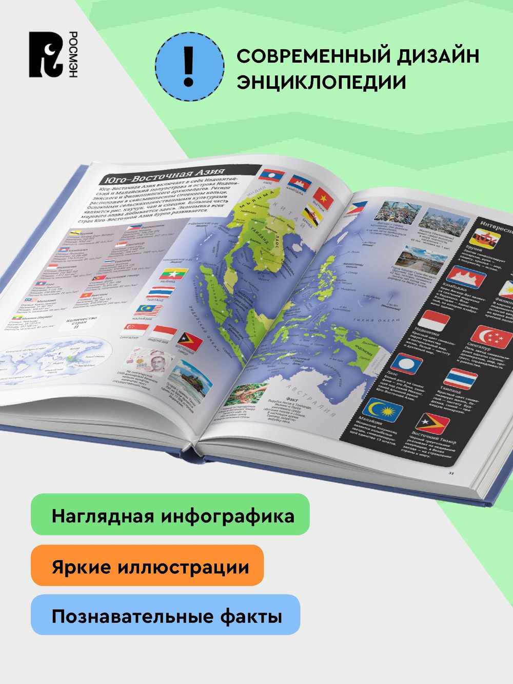 Детский атлас. Страны и флаги