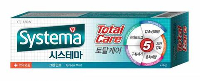 Зубная паста для комплексного ухода с ароматом мяты 100 г Lion Systema