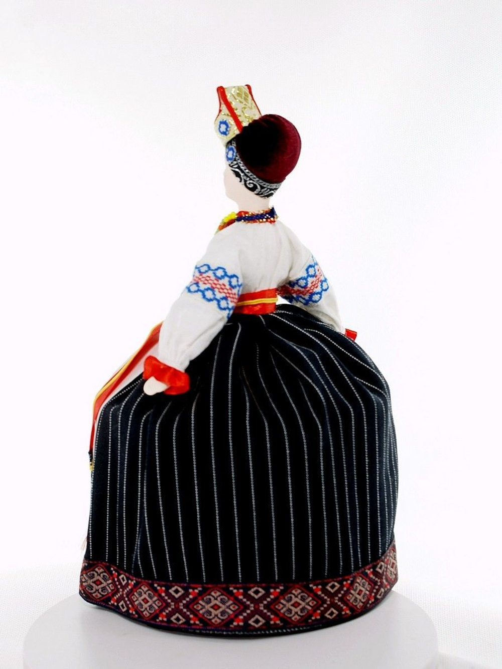 Кукла фарфоровая Воронежский женский костюм