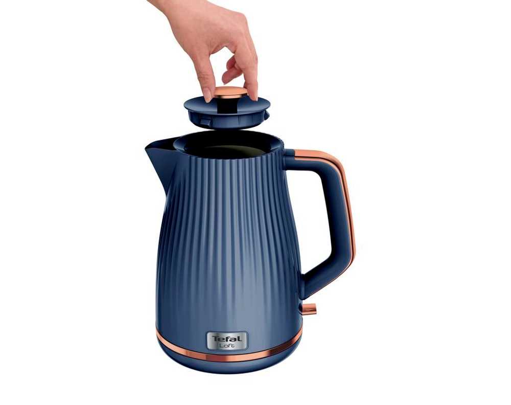 Электрический чайник Tefal Loft blue KO251430