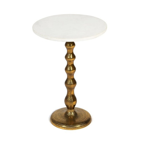 Столик кофейный Secret De Maison BOLLY ( mod. 12483-M ) алюминиевый сплав/мрамор