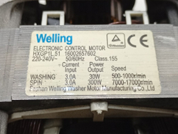 ARSL105 кт56 Двигатель для стиральной машины Hotpoint - Ariston 16002657602 б/у