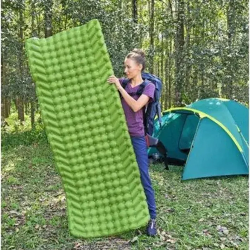 Коврик туристический надувной WanderLite Regular,188*58,5*6,5 см, Bestway (69615)