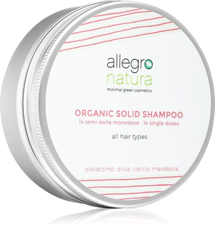 Allegro Natura Organic - барный шампунь /   80  ml  / GTIN 8033576687087