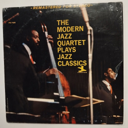 Винтажная виниловая пластинка LP The Modern Jazz Quartet Plays Jazz Classics (USA 1972)