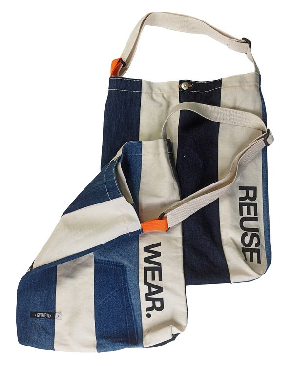 Шоппер x PLNB Upcycle Коллаб - фото 4