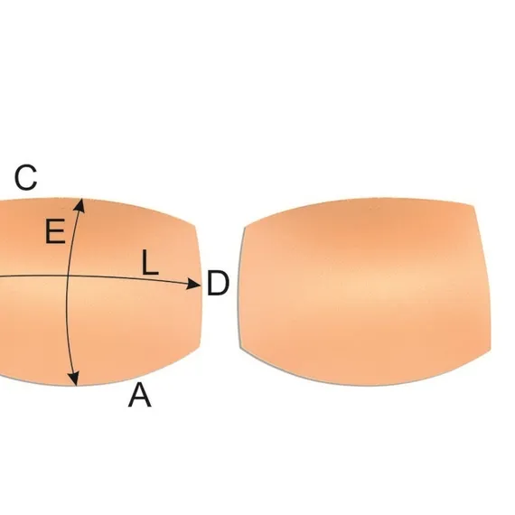 Чашка-вкладыш Бандо черная, 48 размер, Беларусь