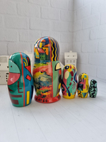 Матрёшка "Модерн" 5мест 18см