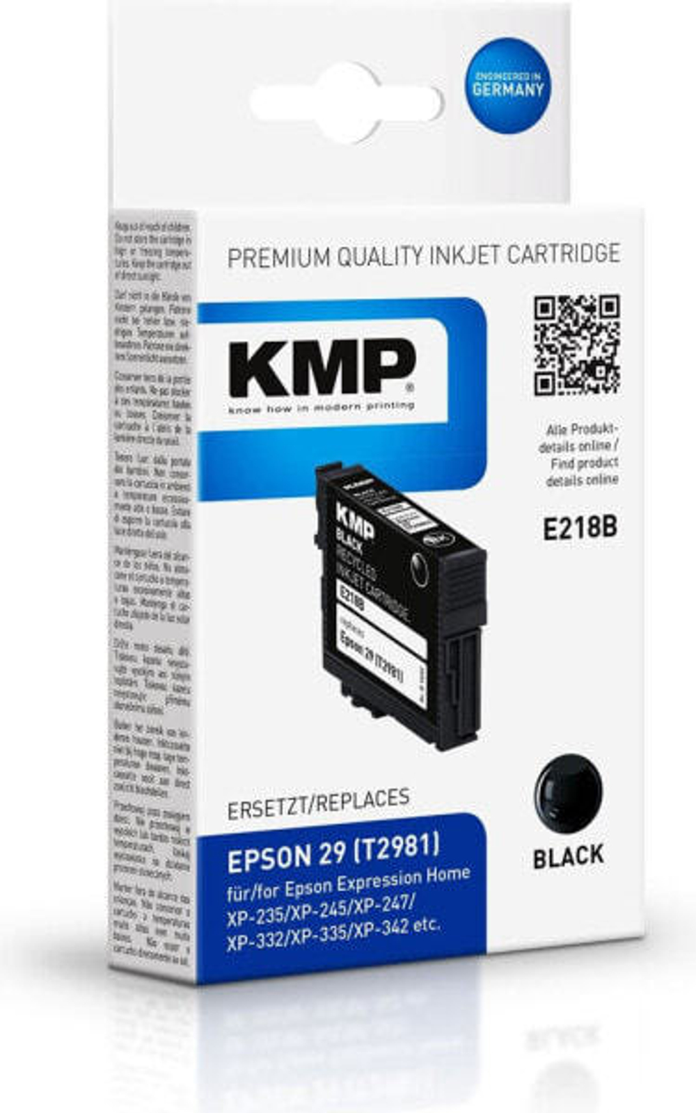 Картридж струйный черный 1 шт KMP T2981 1632,4801