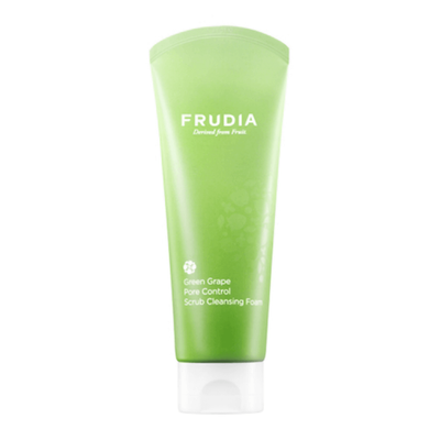 Себорегулирующая скраб-пенка с зеленым виноградом Frudia Green Grape Pore Control Scrub 30 мл.
