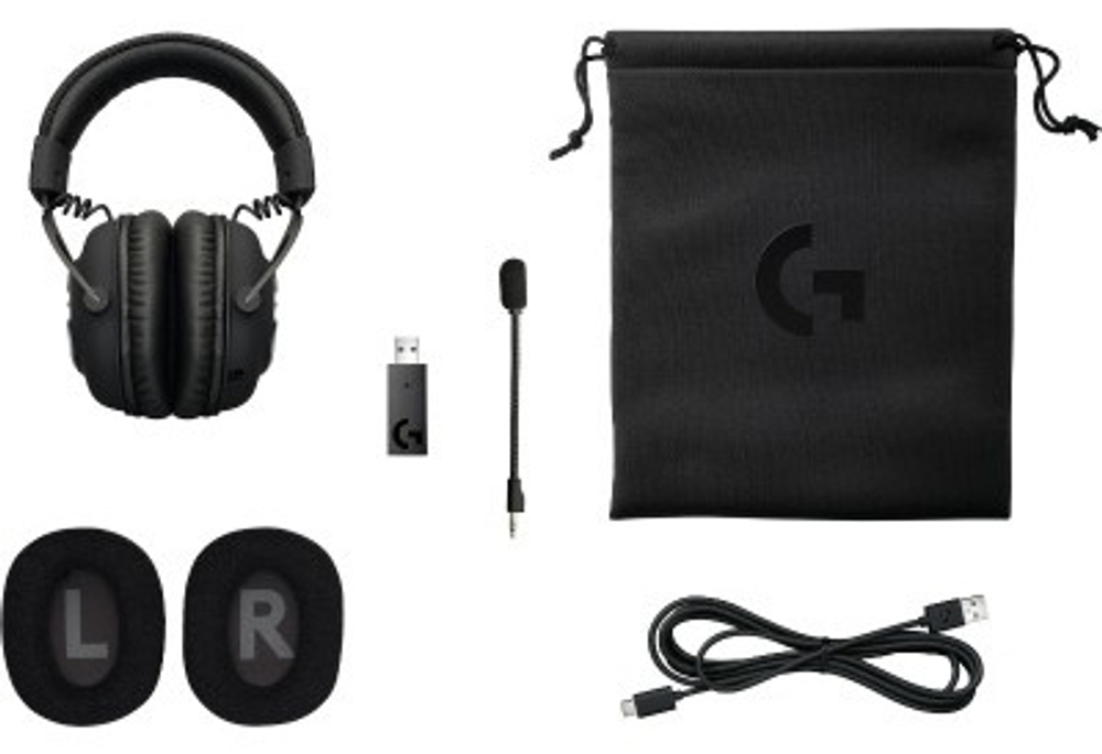 Наушники Logitech G Pro X Lightspeed черный