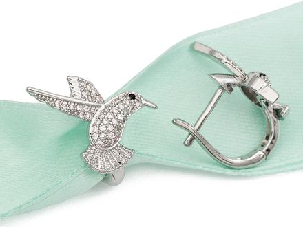 Серьги Колибри 16мм