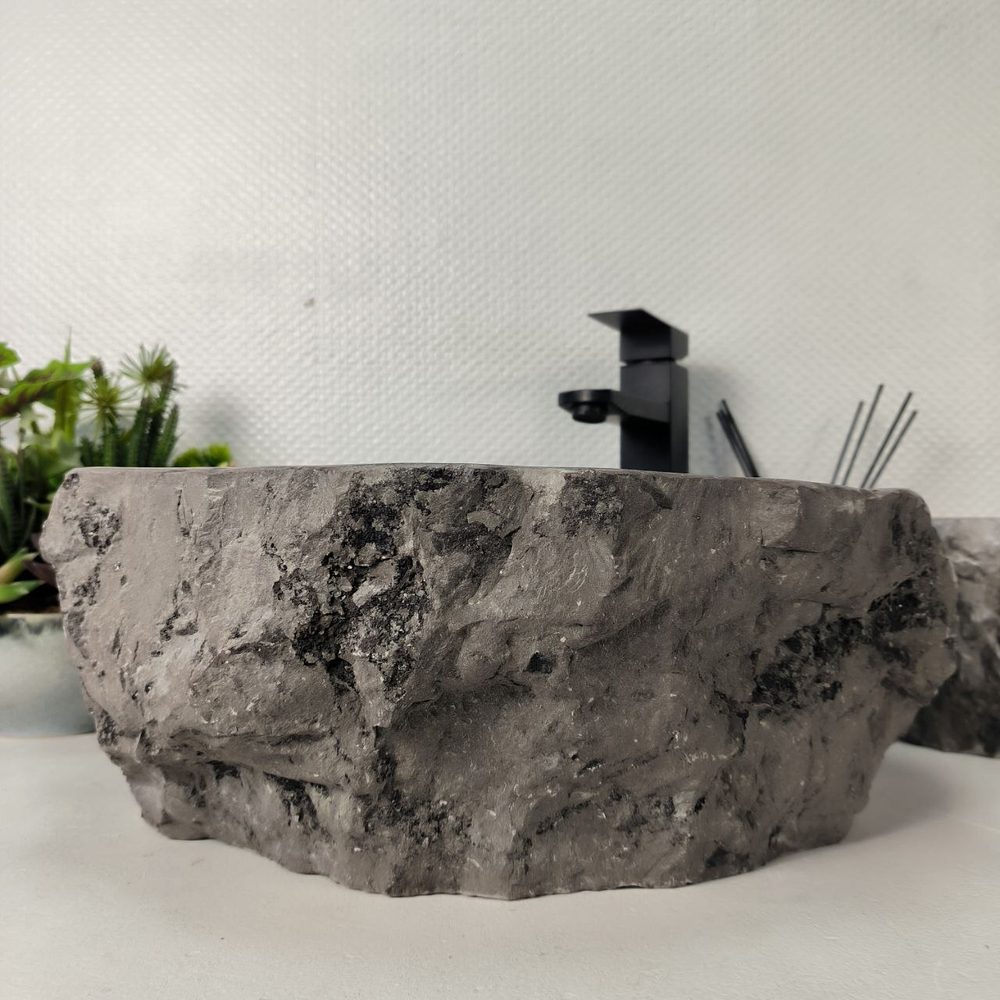 Раковина из мрамора Erozy Grey EM-64973 45*44*16 0887