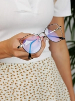 Очки для компьютера имиджевые защитные прозрачные нулевки