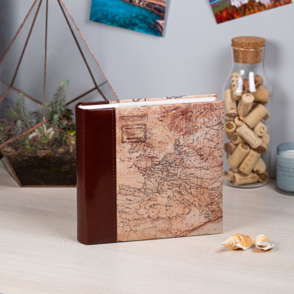 Фотоальбом Image Art IA-BBM46200 серия 138 путешествие с кармашками книжный переплёт 10х15 50 листов 200 фото