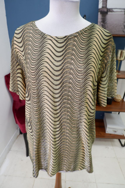 Блуза с коротким рукавом 54 размер