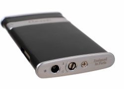 Зажигалка Caseti, турбо, тонкая, черная CA418-2