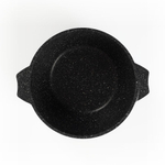 Кастрюля алюм, антиприг, 3 л, с крыш, крыш стекло, Мечта, Гранит black Induction Pro, 43802И, индукц