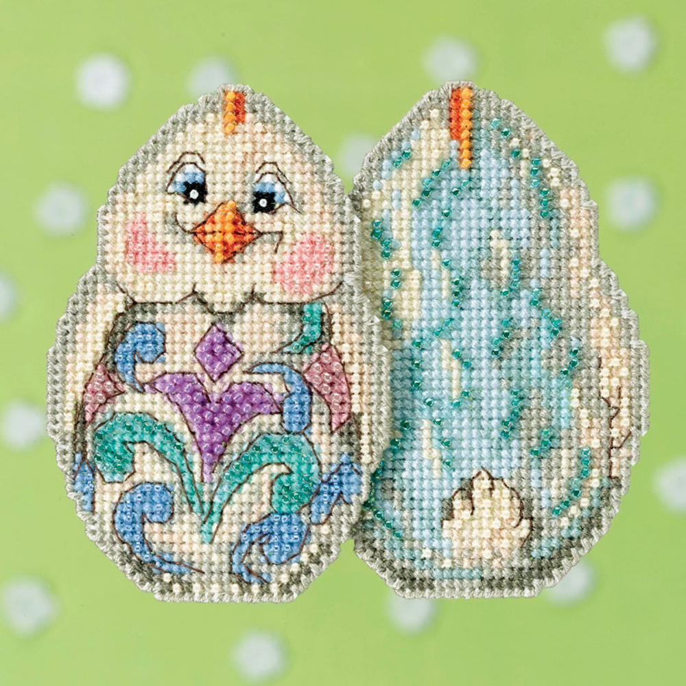 "Белый цыпленок"-JS18-1713 вышивка
