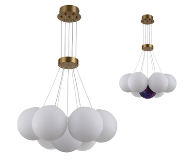 08475-7,20 Люстра Алди бронза