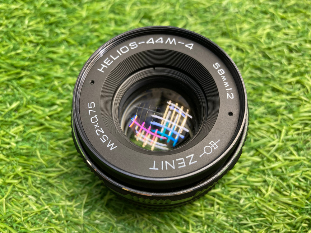 Zenit-ET + Helios-44M-4