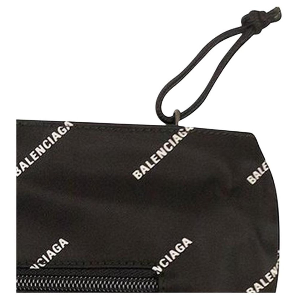 Balenciaga Print Clutch Unisex Black