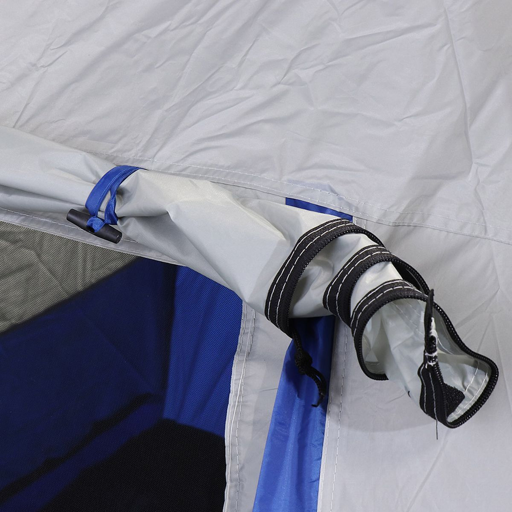 Палатка 4-мест, 240х210х160 см, 1 сл, 1 комн, мос сет, Green Days, GJH008-4