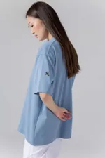 Футболка Toccotwo Женская Серо-Голубая