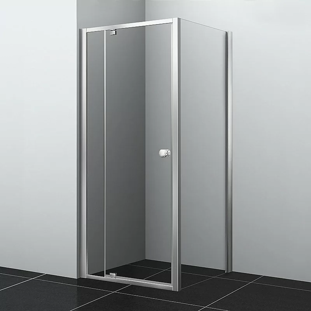 Душевой уголок WasserKRAFT Aula 11P19 100х100 стекло прозрачное/профиль хром