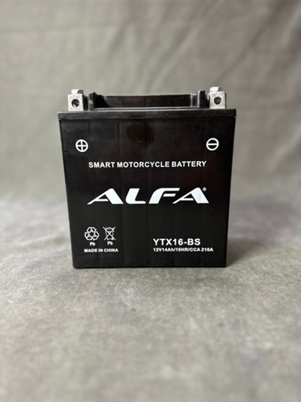 ALFA YTX16-BS 14Ah (210A 150*87*161)