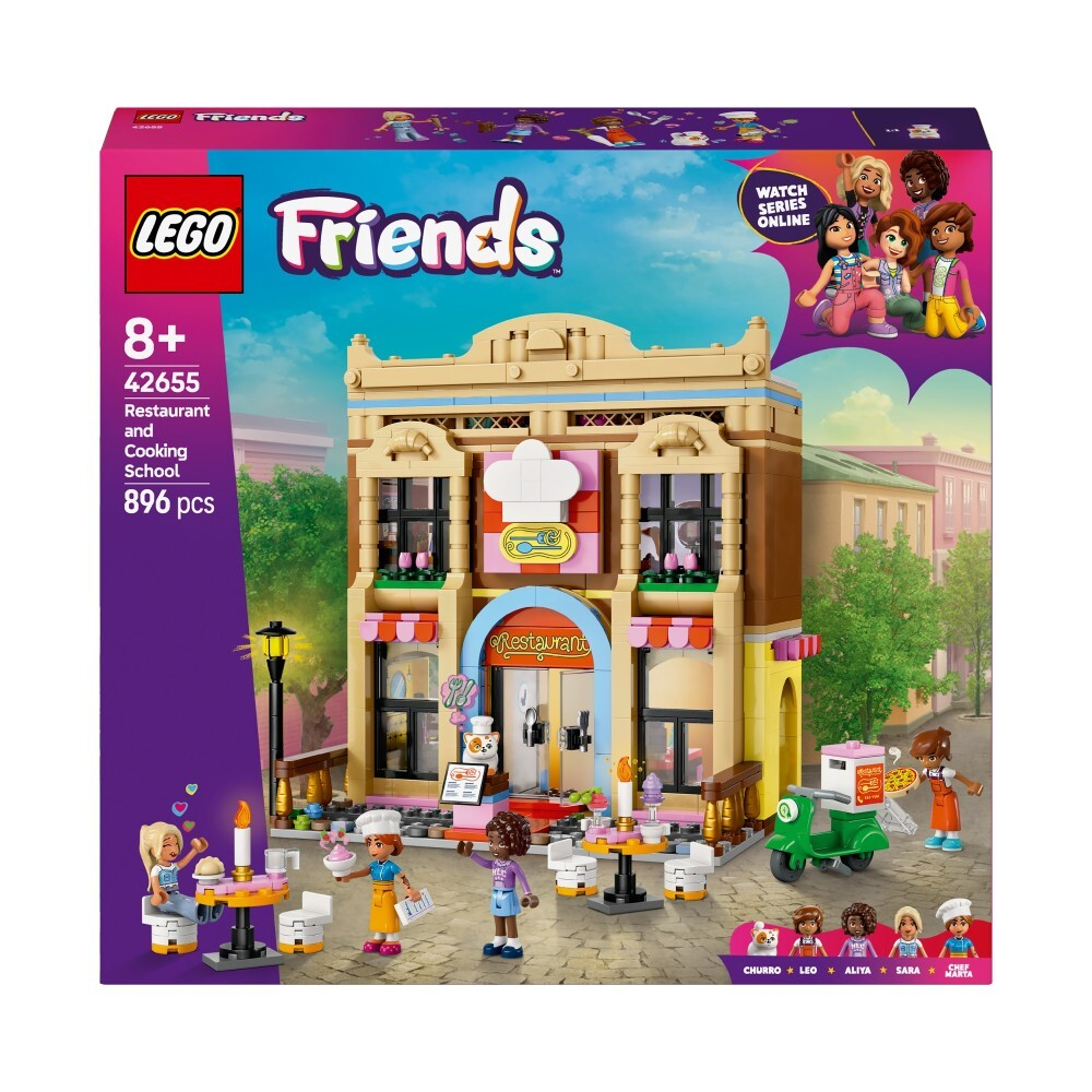 LEGO Friends / Ресторан и кулинарная школа/ 42655