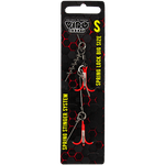 Стингер для приманок Цветной Vido Craft со спиралью VD-CSTSL 1шт Spring Lock Big Size Тройник -