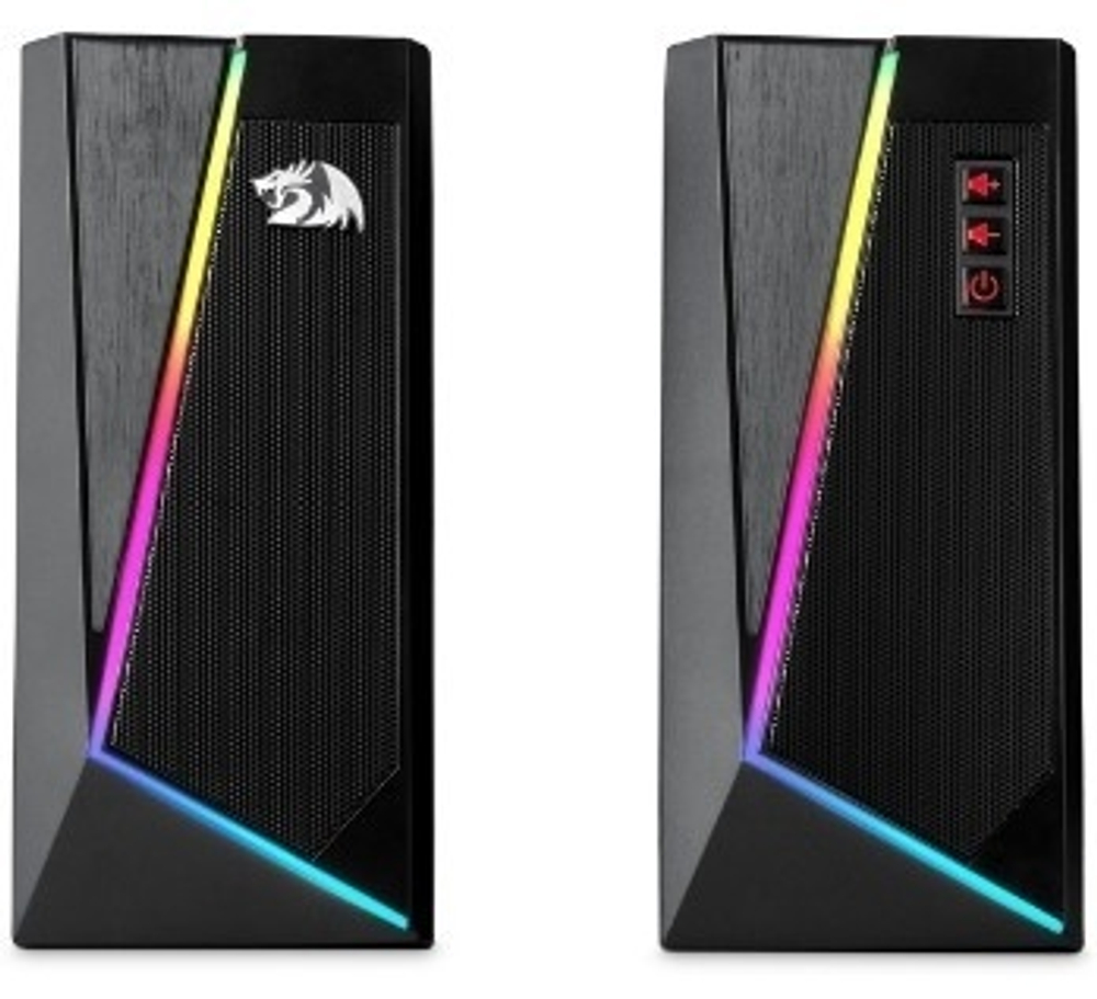 СТАЦИОНАРНЫЕ ЗВУКОВЫЕ КОЛОНКИ 2.0 REDRAGON ANVIL ЧЕРНЫЙ