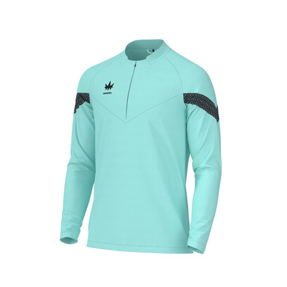 Джемпер тренировочный Evolution 24 Drill Top — Hyper turq/anthracite