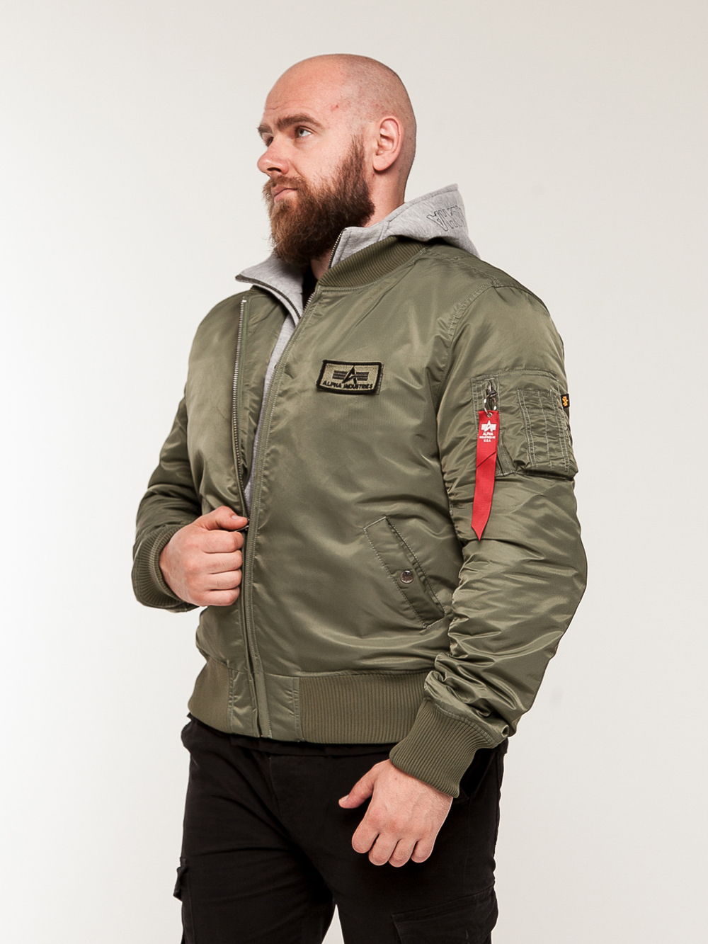 Бомбер утепленный Alpha Industries AL1600