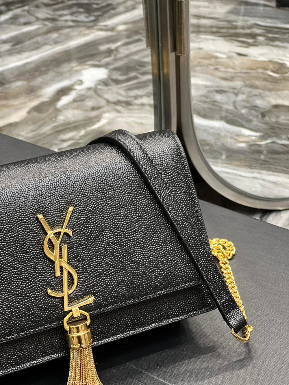 Saint Laurent Kate Chain Wallet 19 cm